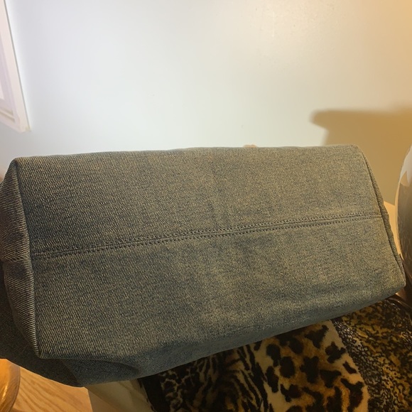 Maxx New York denim shoulder tote bag - Picture 8 of 8